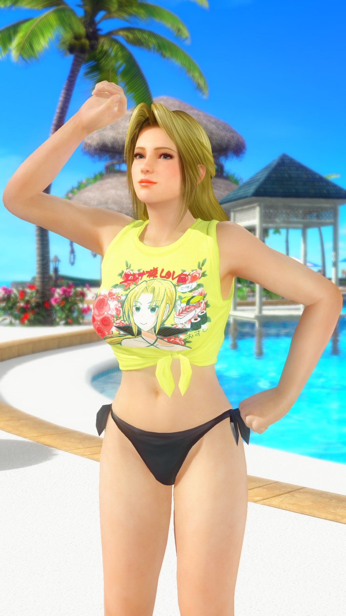 5_RON3's tweet image. #DOAXVV #ブイブイ #エレナ