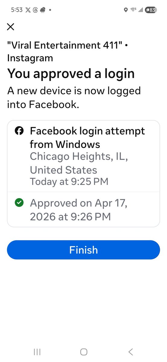 EroticPlayboy's tweet photo. @facebook You have my account in a security loop https://t.co/JFegUQOHRq