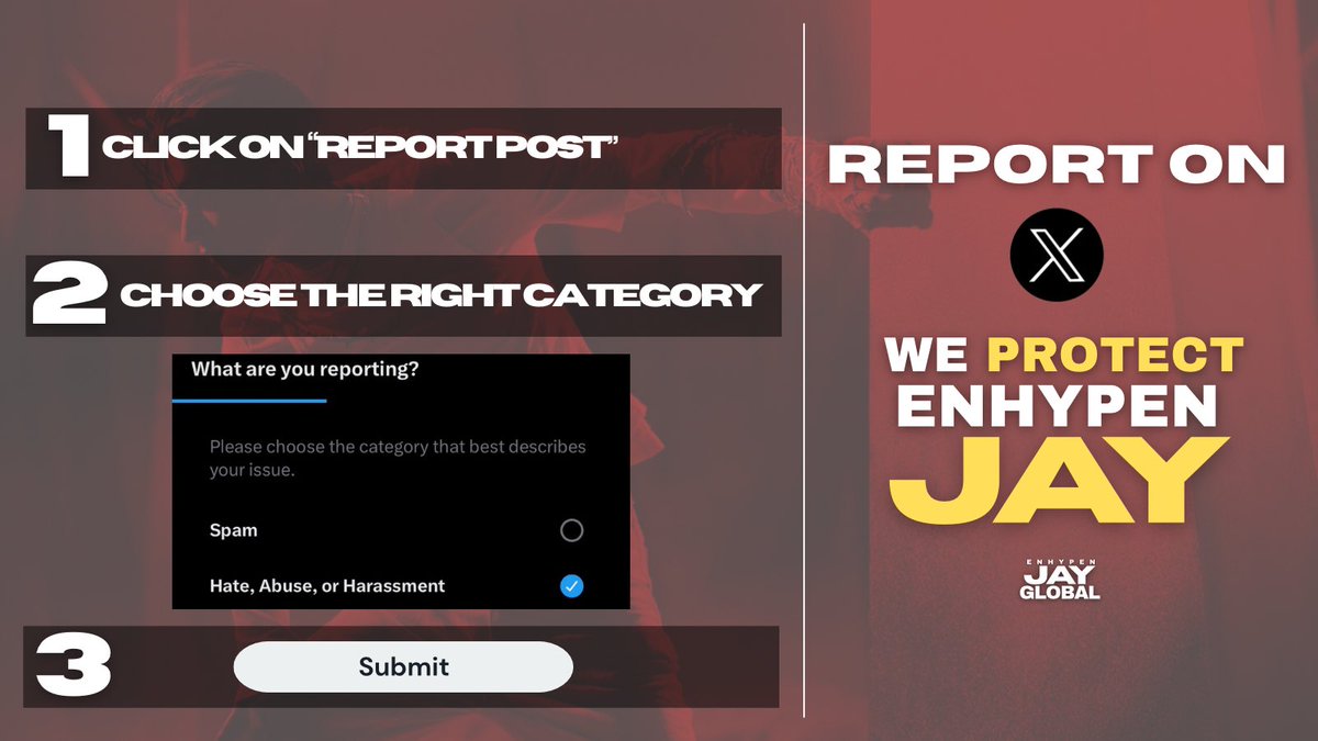 WeProtectENJay's tweet photo. [🚨] X

Do not interact, just block and report. 

‼️Harmful tweet towards 🐈‍⬛. 

🔗https://t.co/TeglSb9AwB

Please, share. https://t.co/3o6DwzB99v