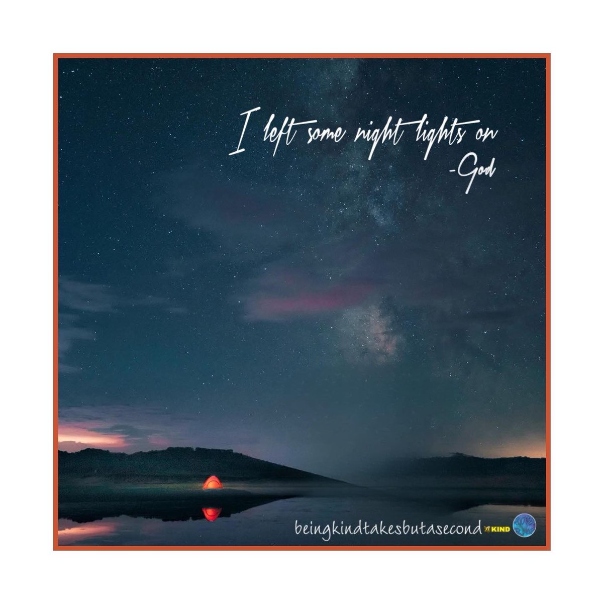 QuotesrusF's tweet image. 😘❣️ GOOD  EVENING   I left some night lights on 🙋🏻‍♀️  🐝  KIND
#evening #beekind #beingkindtakesbutasecond #ileftsomenightlightson #god