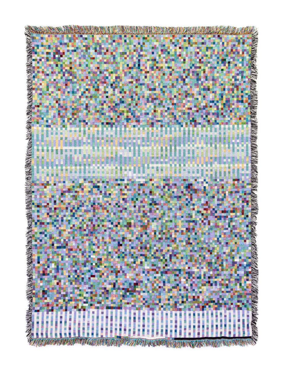 GlitchTextiles's tweet image. Blockchain Collection

1. Ethereum Blockchain Light Throw - Front
2. Bitcoin Blockchain Dark Throw - Detail

glitchtextiles.com

#creativecoding #bitcoin #processing #ethereum #datavisualization #glitchtextiles #textiles #textiledesign #textileart #woven