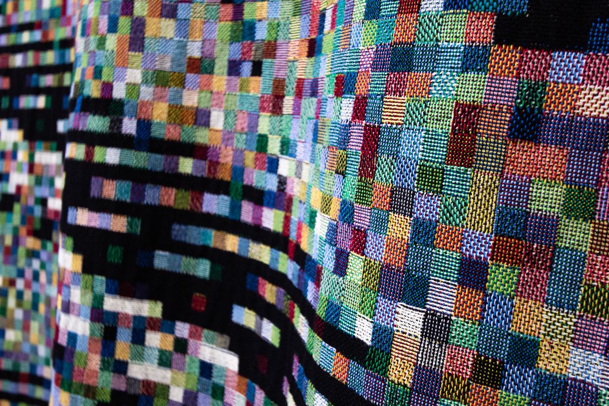GlitchTextiles's tweet image. Blockchain Collection

1. Ethereum Blockchain Light Throw - Front
2. Bitcoin Blockchain Dark Throw - Detail

glitchtextiles.com

#creativecoding #bitcoin #processing #ethereum #datavisualization #glitchtextiles #textiles #textiledesign #textileart #woven