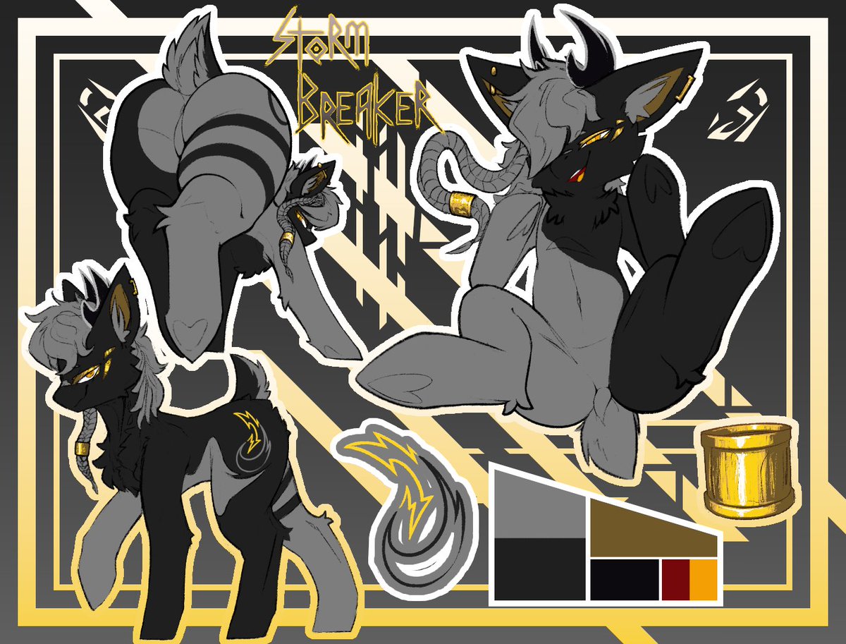 CheckyBun's tweet photo. I've wanted a pony version of my bun for a looong looong while, so meet Storm Breaker!! They're a bounty hunter that specializes in storm magics⚡ 🎨Wonderful art made by @KavekNSFW 
Nsfw alt in comments :3 https://t.co/pLVkxjoWCB