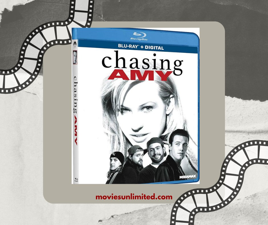 moviesunlimited's tweet image. "Chasing Amy," starring Ben Affleck, Joey Lauren Adams and Jason Lee, opened today in 1997. Kevin Smith's script won the Film Independent Spirit Award for Best Screenplay. Find laughter at MoviesUnlimited.com 

#ChasingAmy #Comedy JayandSilentBob #Movie #Movies #Unlimited