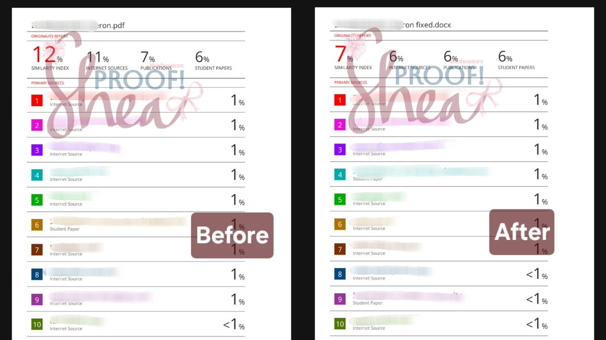 SheaAAA ☆ / 280++ proofs - joki tugas & editing tweet media