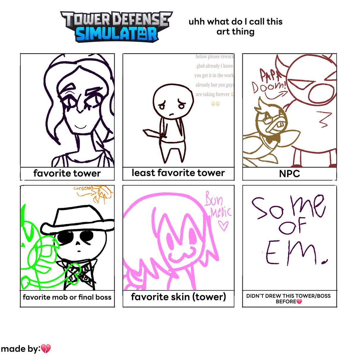 yuko092323's tweet photo. Hey.....
Sorry if this is poorly drawn I got lazy.

#towerdefensesimulator #tdsroblox https://t.co/qv1UIjMOjv
