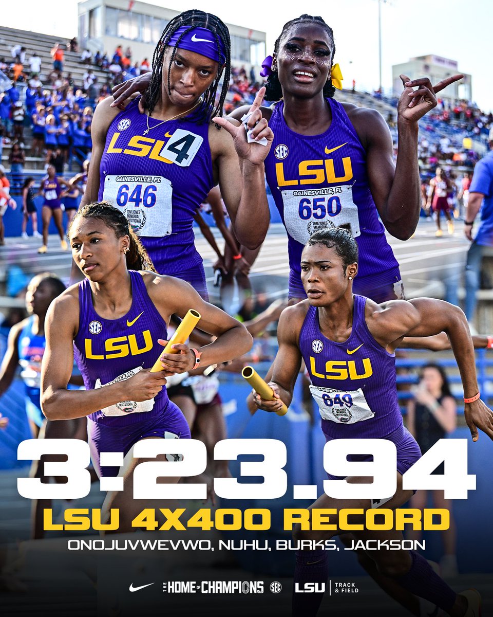 LSU Track & Field tweet media
