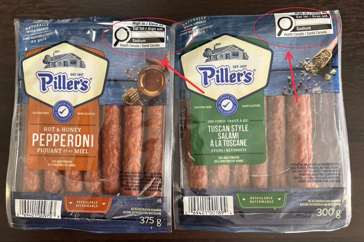 Welcome to Clown Canada where the badly misnamed Big Government agency “Health Canada” forced tens of millions of citizens to take unsafe and ineffective injections, but they warn you when you buy pepperoni and salami. 
🤡🤡🤡