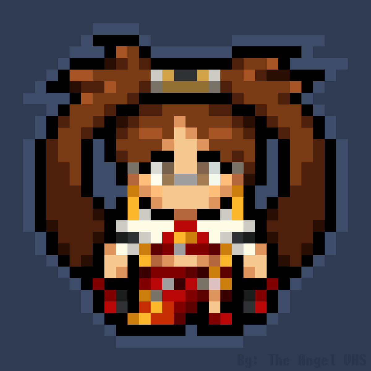the_angel_vhs's tweet image. Jam Kuradoberi Pixel Art.

#GUILTYGEAR #GGST #PIXELART