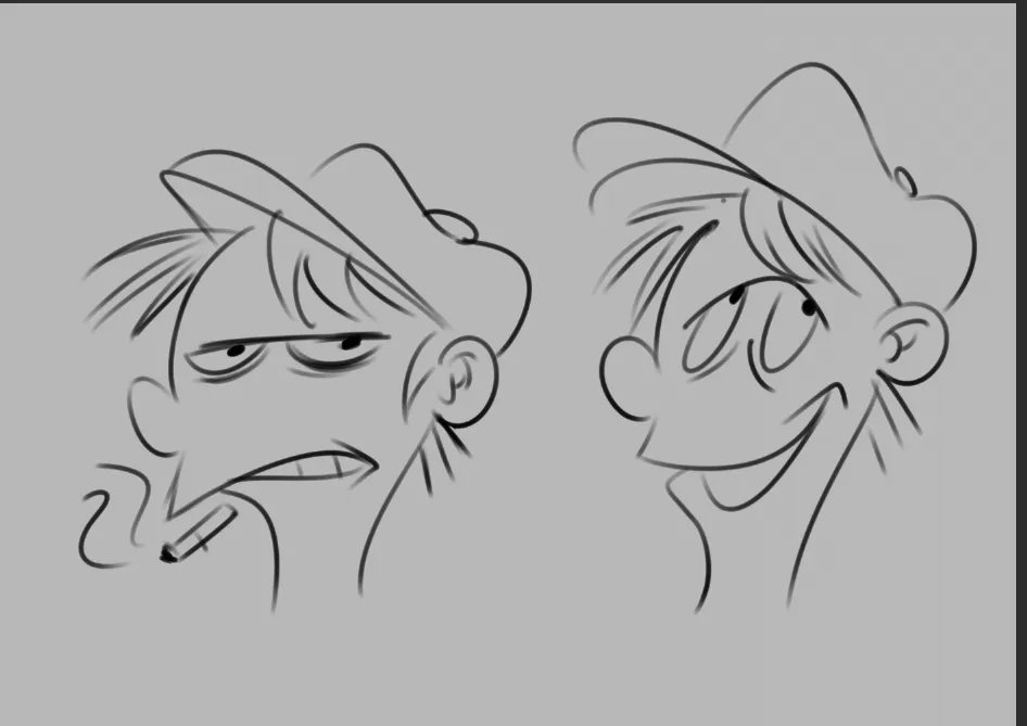 Some sketches that I wasn't able to save