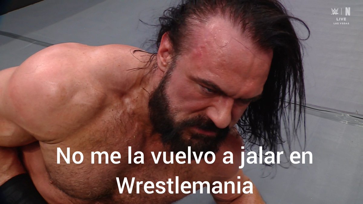 Vuelve a caer el Papucho en Wrestlemania, pero aún así lo amo mucho #Wrestlemania