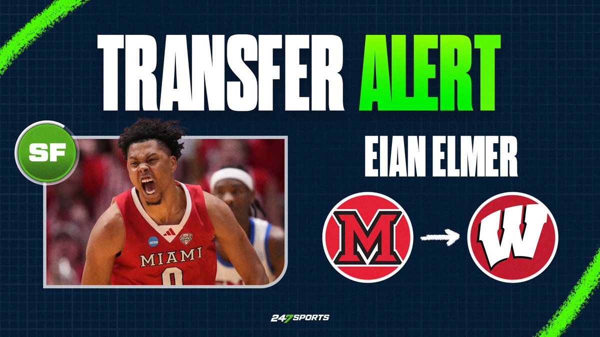 TheRealNickOsen's tweet photo. MAJOR BREAKING: Wisconsin lands four star wing EIAN ELMER https://t.co/y3kbdDC6RS