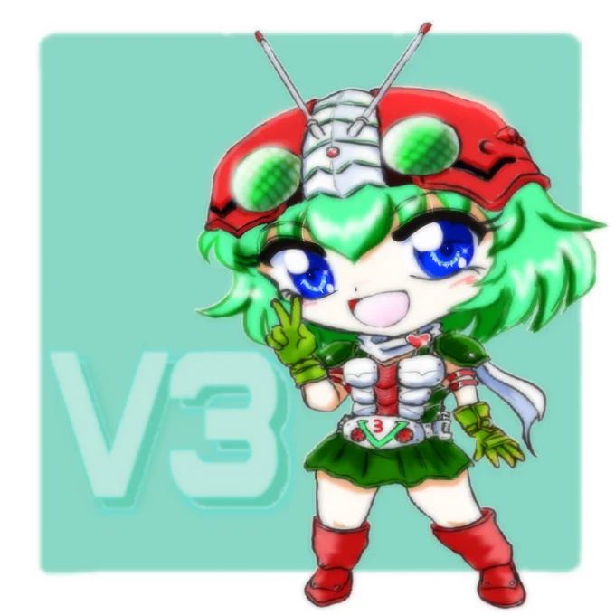 #女の子のピースを見せ合うタグ