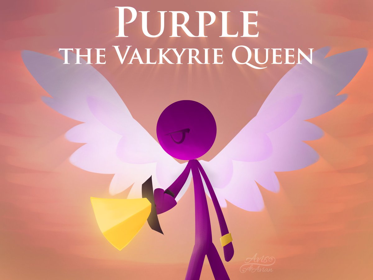 AvisDeAvian's tweet photo. #avm #animatorvsminecraft 
Purple aura farmed so hard she's cool https://t.co/9mLF1t3UXS