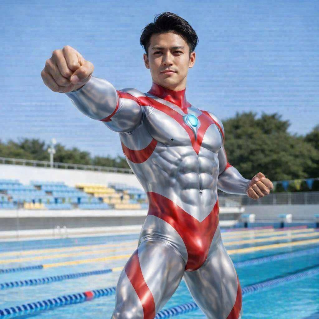 M25031270's tweet photo. ヒーロースーツ男子 18
Geminiで生成した競パン男子とウルトラマンのようなヒーロー画像をもとに
Copilotでヒーロースーツ男子の画像を生成
#AI男子 https://t.co/5rwedPTzBx