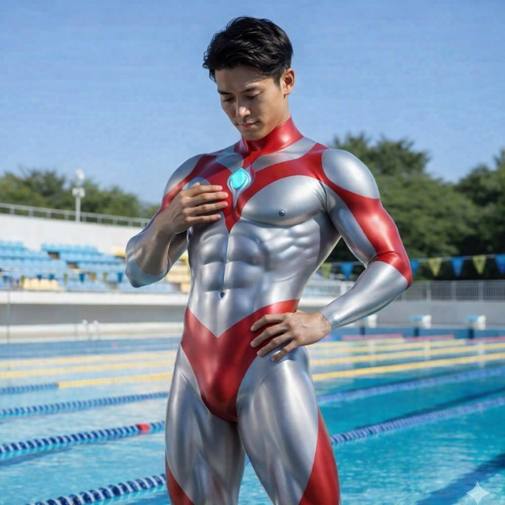 M25031270's tweet photo. ヒーロースーツ男子 18
Geminiで生成した競パン男子とウルトラマンのようなヒーロー画像をもとに
Copilotでヒーロースーツ男子の画像を生成
#AI男子 https://t.co/5rwedPTzBx