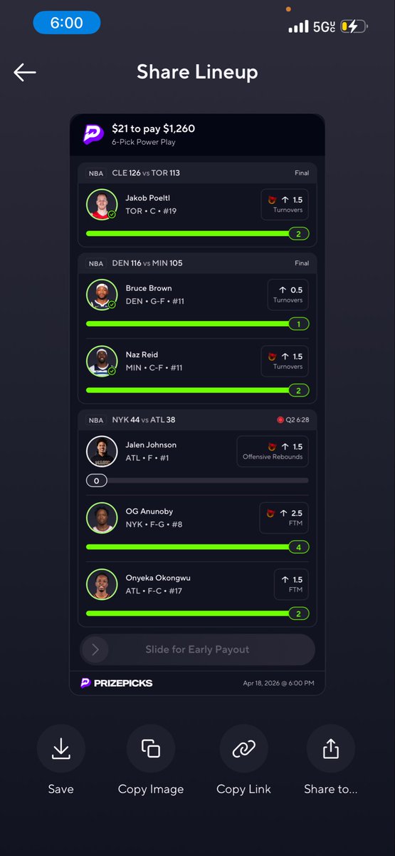 IFendiPICKS's tweet image. JJ gotta clutch up ✍🏿❤️🔥🔥🔥🔥🔥🔥🔥 it’s on him for the 💰 

#Gambling𝕏 #prizepicks #magazinespread