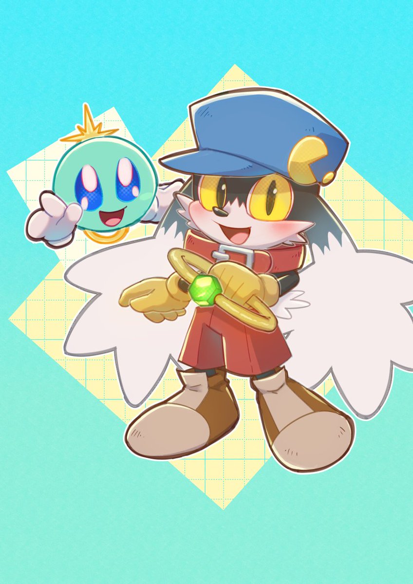 風のクロノア。リハビリカキカキ✍️