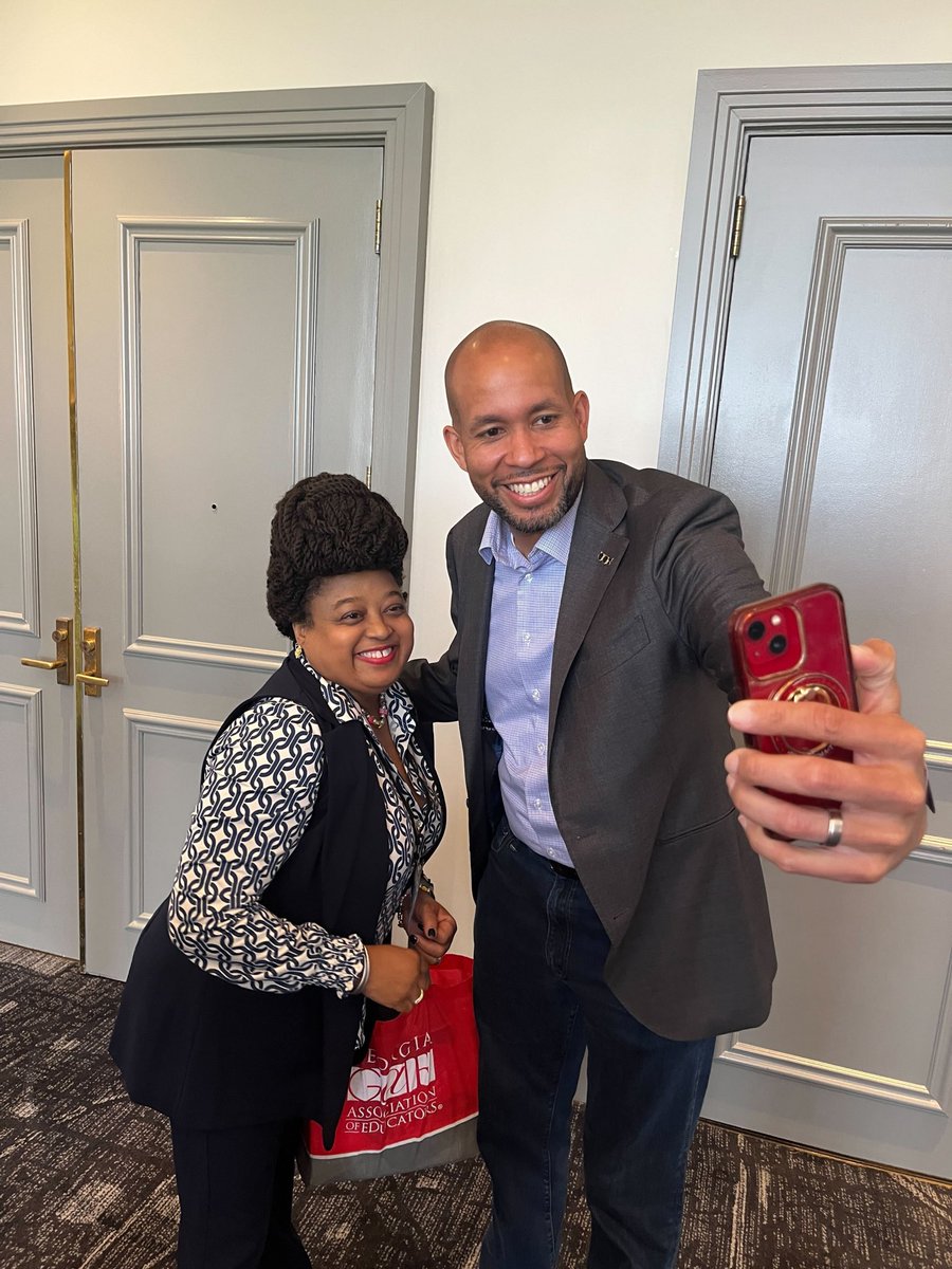jasonesteves's tweet photo. Incredible energy today with the Georgia Association of Educators and the men and women who are shaping Georgia’s future.

I started my career in the classroom. I’ve seen what students need and what educators are up against. This work is personal.

I’m running for governor to deliver real opportunity for students and ensure that our educators finally receive the support they deserve.