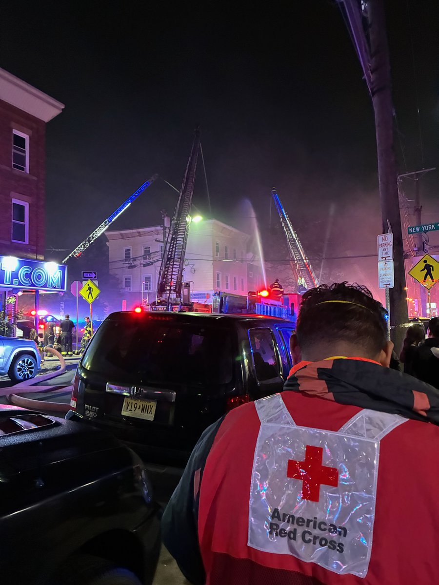 NJRedCross's tweet image. UPDATE: Jefferson St Fire in #Newark. After meeting with all who were displaced by last night's fire, our disaster volunteers have provided 66 people in 23 families with Red Cross emergency financial assistance for temporary lodging, food, clothing, and other immediate needs.