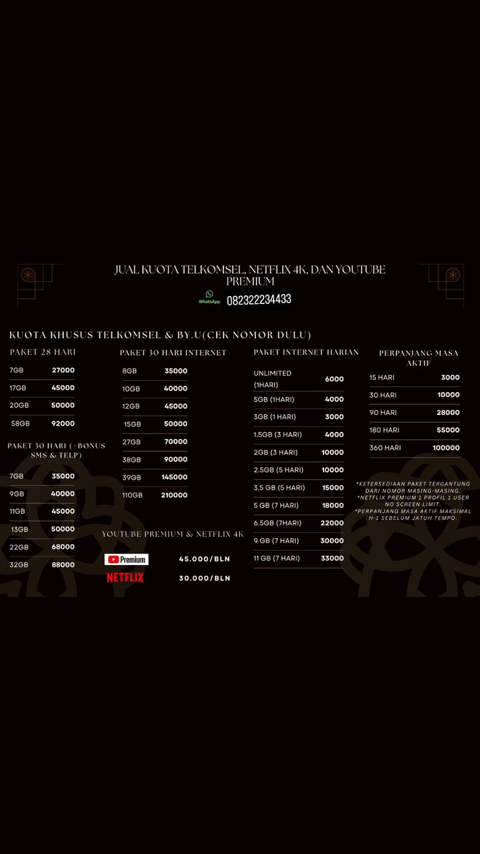 Promo Kuota murah tweet media