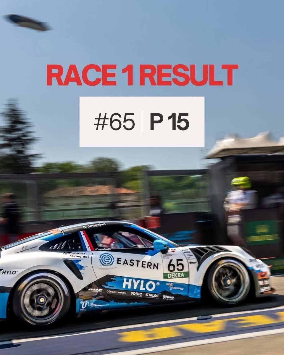 team75bernhard's tweet photo. 𝗥𝗮𝗰𝗲 𝟭 ✔️

P 15 (P 4 in Rookie) - Sam Jongejan
P 18 - Gian Luca Tüccaroglu
P 27 (P 3 in ProAm) - Michael Essmann

@Porsche @CarreraCupDE 
#Team75Bernhard #Motorsport #PSCCD #Porsche #RaceDay https://t.co/eDpcyRpXmm