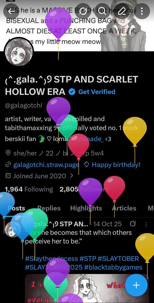 ₍^.gala.^₎Ⳋ STP AND SCARLET HOLLOW ERA tweet media