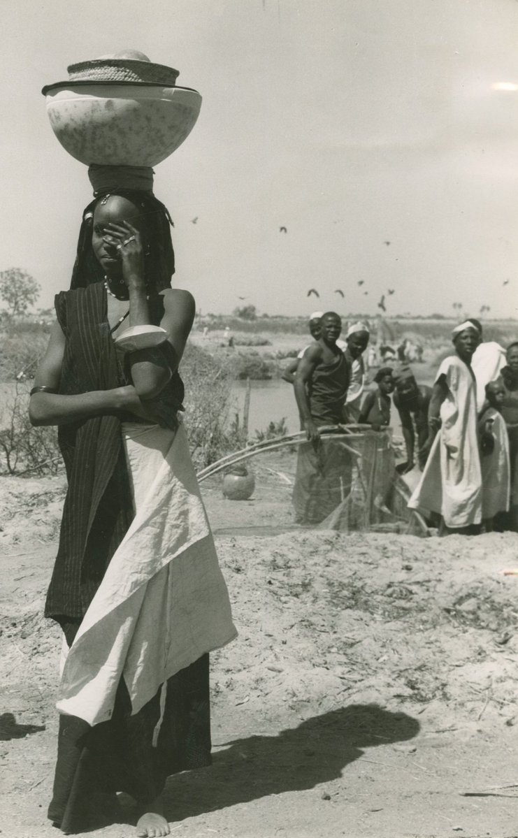 Fulani woman in Nigeria, 1956