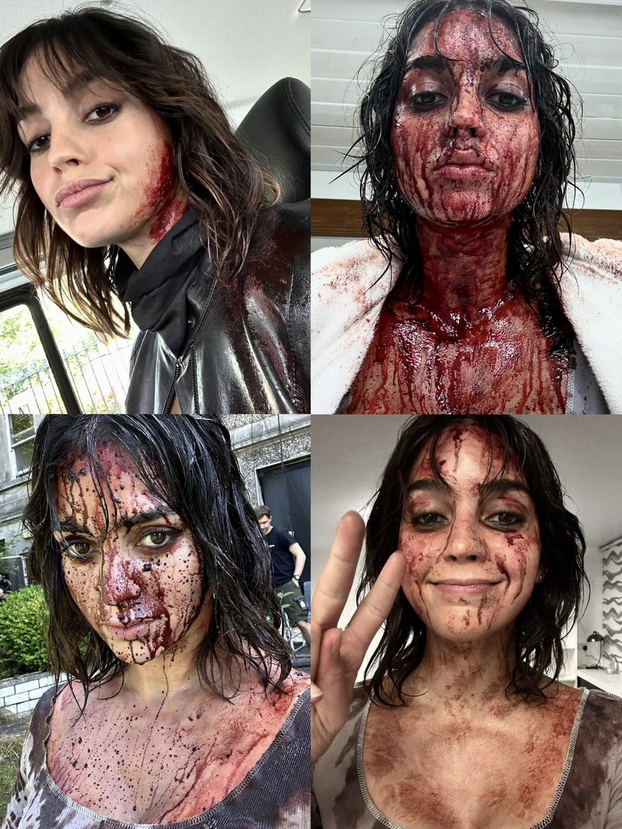 melissa barrera’s ‘abigail’ selfies