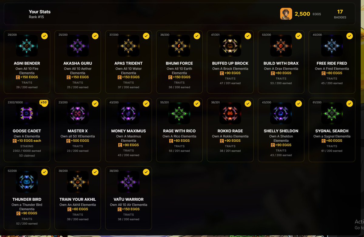 SygnalBASC's tweet photo. The @BoredApeSolClub Badge System is Live. Complete your badge. Earn some eggs?

What are eggs? Good question. We don't know for now, but what we know is that it is something good. All updates had been so good! https://t.co/Xvr0CKbJKY