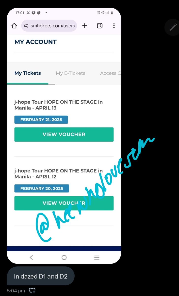 lov3_heesun's tweet photo. EXhOrizon In MANILA D!RECT LI!NK

✅️P150 only
✅️Skip QUEUE
✅️Direct to seat selection
✅️with over 760+ transactions
✅️ DM to Avail

GENSALE AVAILABLE!

 #EXhOrizoninMANILA https://t.co/DMC3shTQbu
