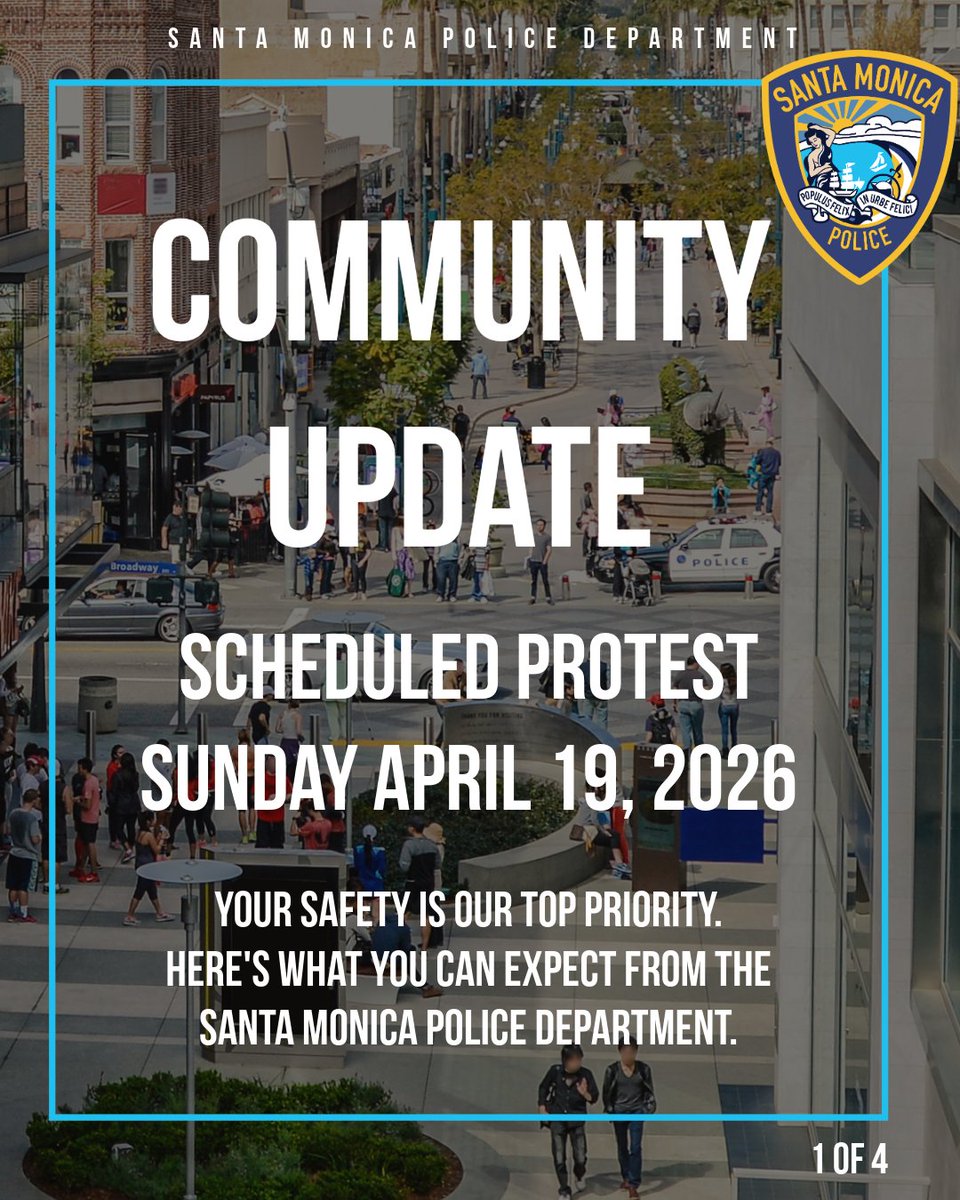 Santa Monica Police tweet media