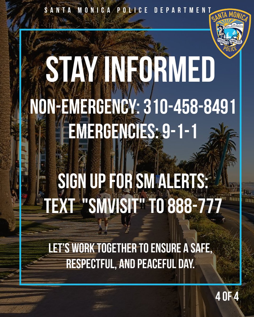 Santa Monica Police tweet media