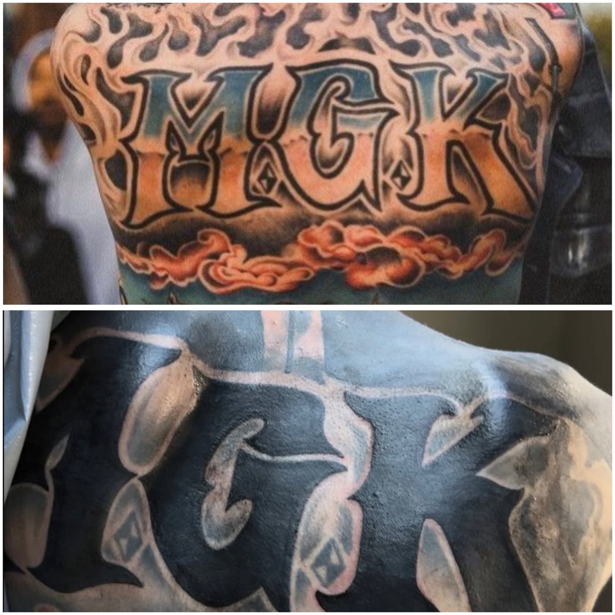 👀 <a href="/machinegunkelly/">blonde don</a> is living in a new body 🖋️