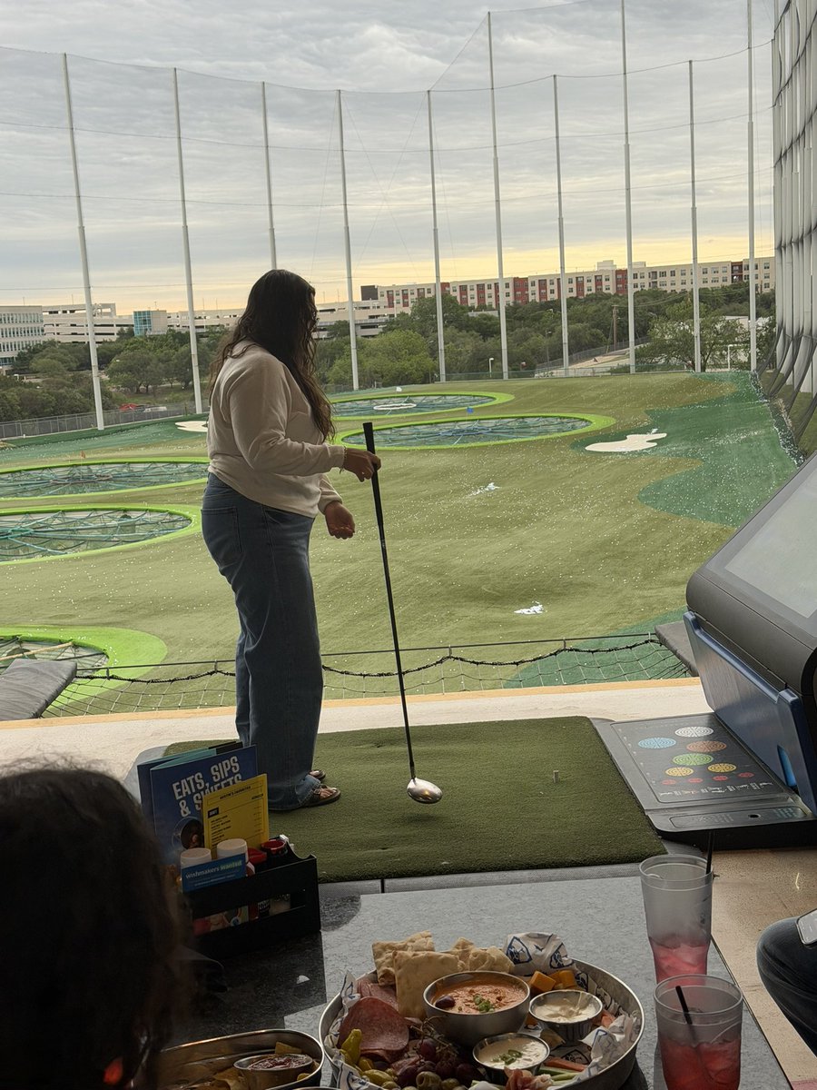 dulc3MK's tweet photo. A little Top Golf celebration for our student athletic trainers after a great school year. These students put in the work, show up with purpose, and help keep our program moving every day. Proud of all they accomplished this year and grateful for each one of them.
#HippoNation
#DrivenByExcellence
@CoachWCompton