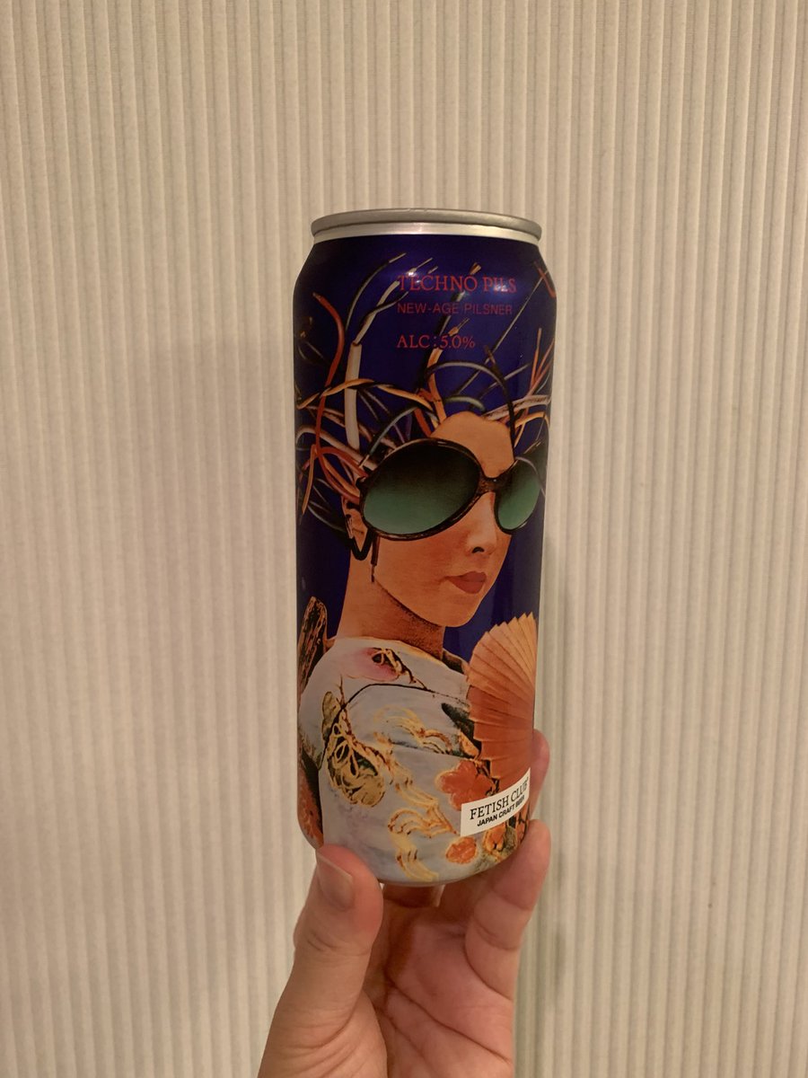 FETISH CLUB のTECHNO PILS
DDH NEW-AGE PILSNERの5%
ホッピーなピルスナー。
綺麗な味で美味しかった。
また飲みたい。