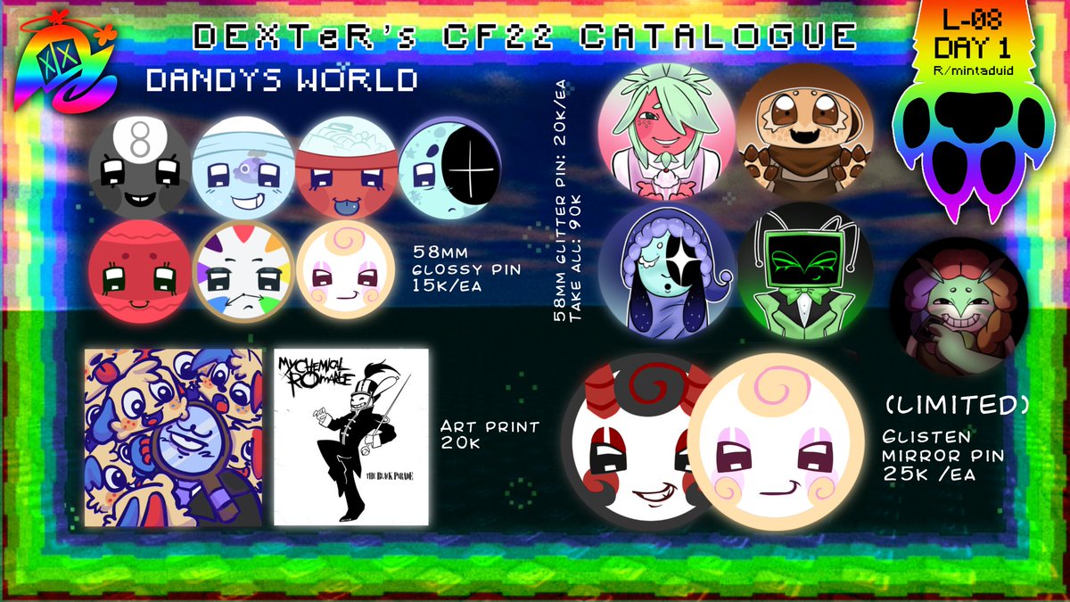 SammyHamborgur's tweet image. Dandys world #cf22 #cf22catalogue #cf22catalog #comifuro22