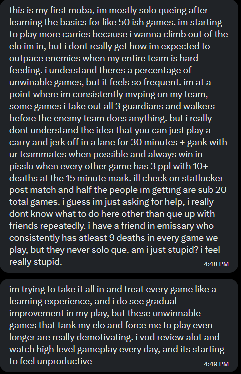 Deadlock Anonymous tweet media