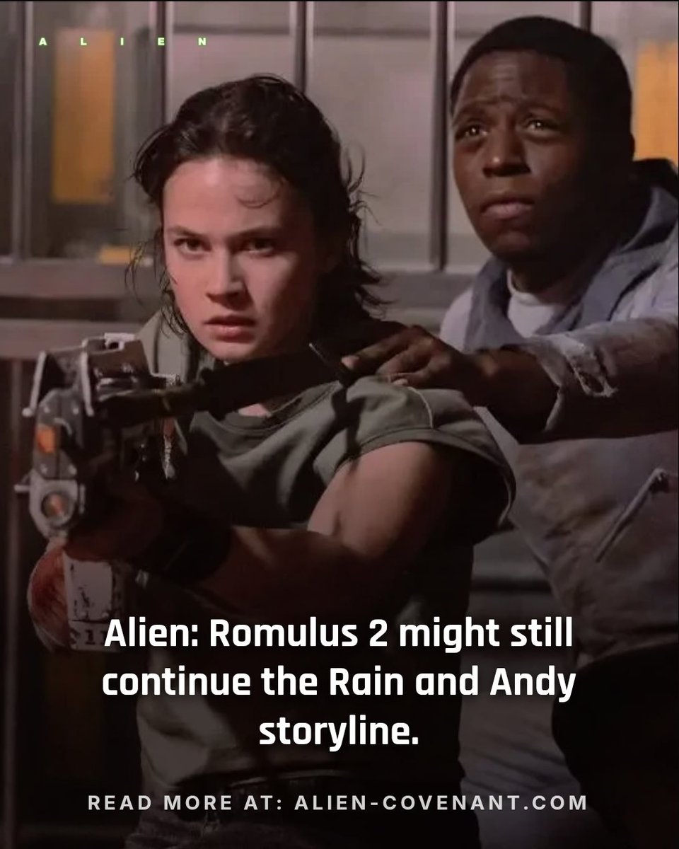 scifiedcom's tweet image. #AlienRomulus 2 might still continue the Rain and Andy storyline...

Latest update: alien-covenant.com/news/alien-rom…