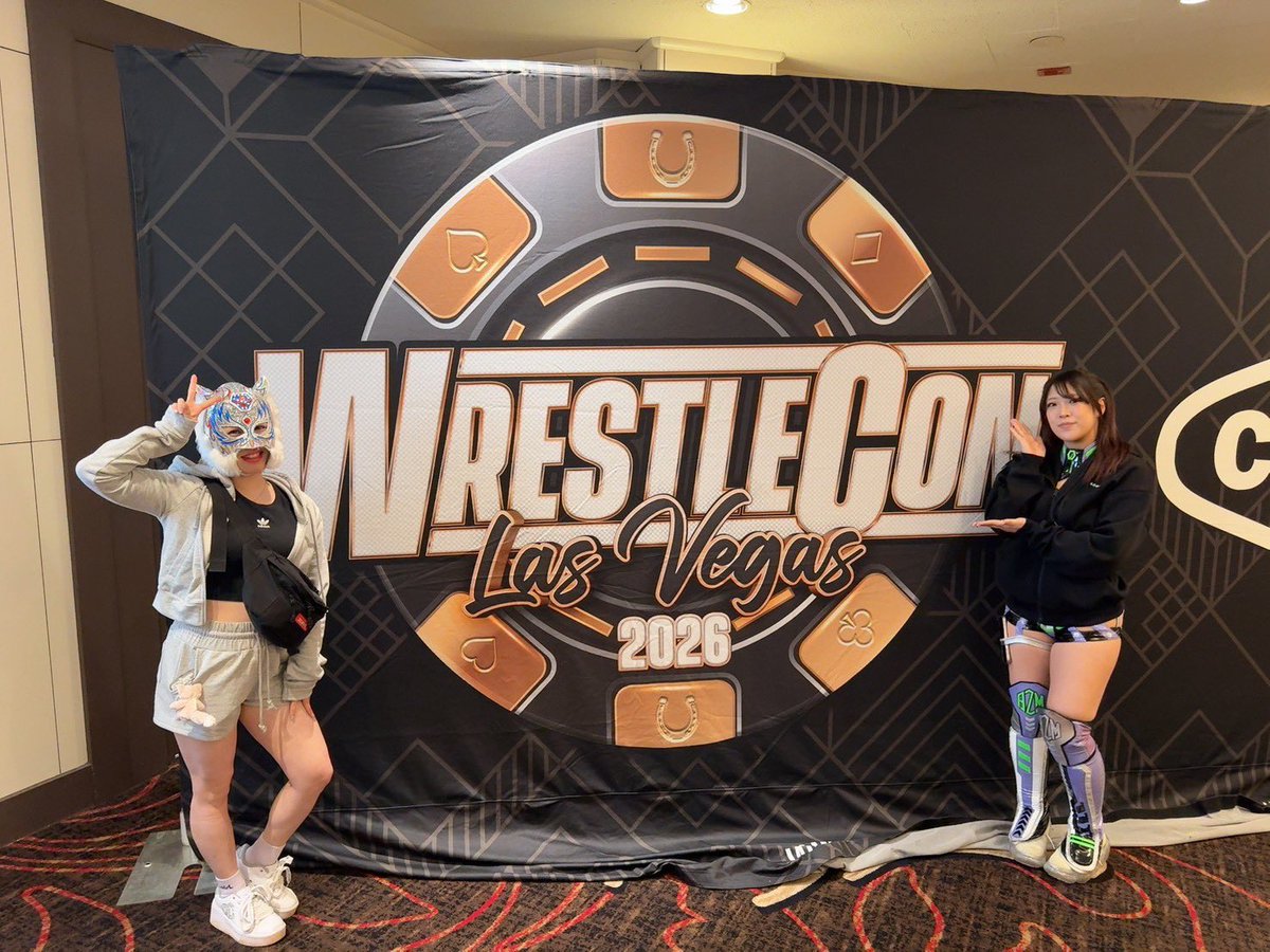 Thank you for coming to see me at WrestleCon🐯
Please come to Japan next time👍🏻

#SLK
#NEOGENESIS
#STARDOM