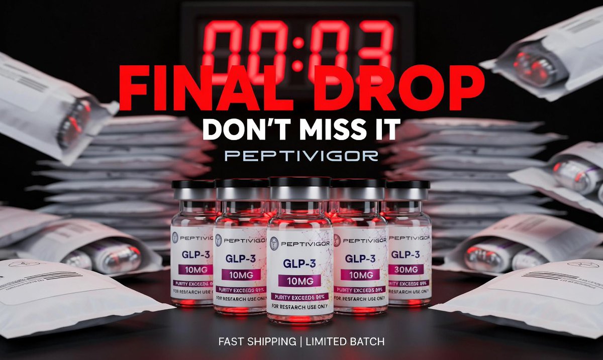 PeptiVigorSite's tweet image. 📦 Built on routine.

Same steps.
Same standards.
Every order.

Consistency is the brand.

PeptiVigor.com

#Consistency #Process #Operations #BrandStandards #Logistics