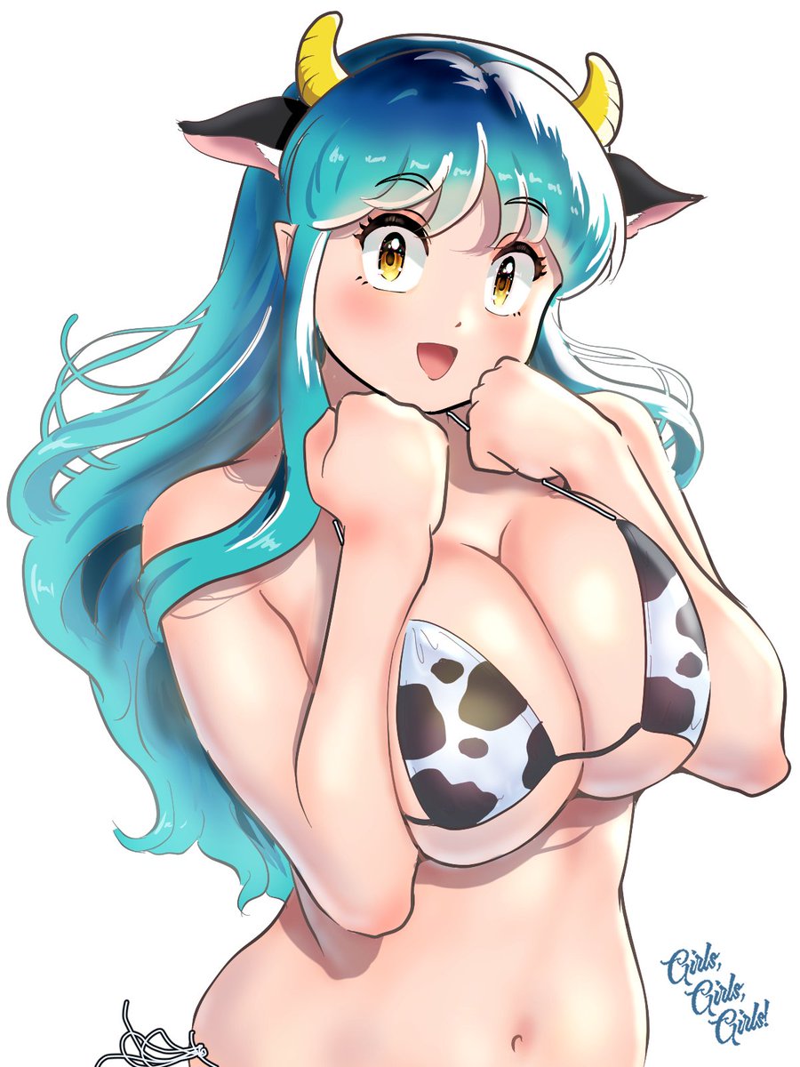 おはようございラムちゃん(*´▽｀*)🐮
#うる星やつら　

Good morning, Lum(*´▽｀*)🐮
#UruseiYatsura