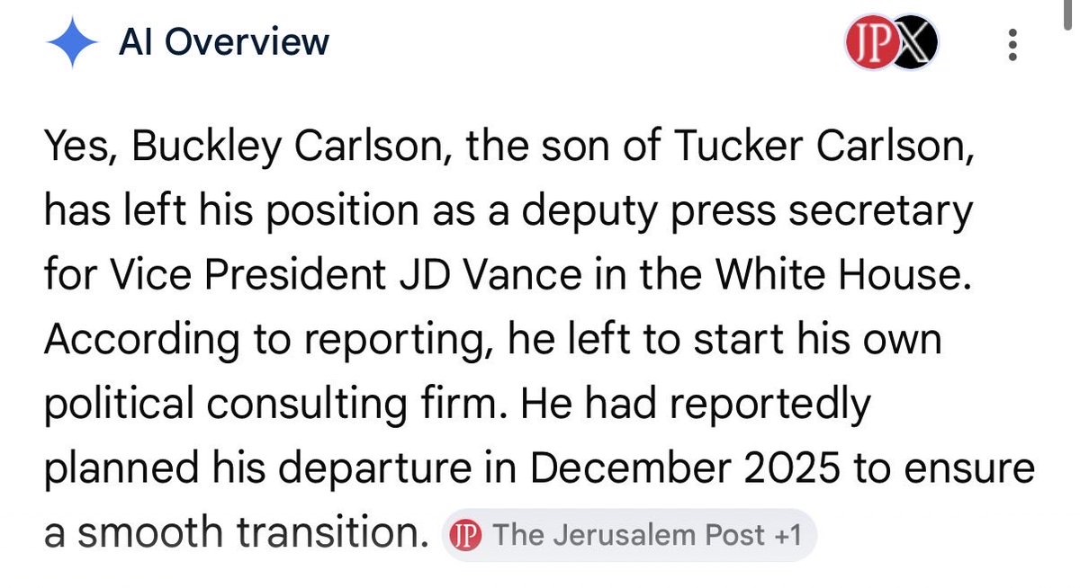 Sestina03's tweet image. Loomer said she got B. Carlson fired.  When actually, he left to start his own consulting.
#propaganda #lies #bias #journalists