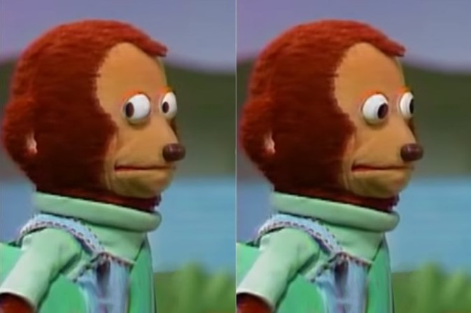 MonsterKai's tweet photo. me when someone talks about something I worked on and they don't know I'm there https://t.co/zbELWIavNF