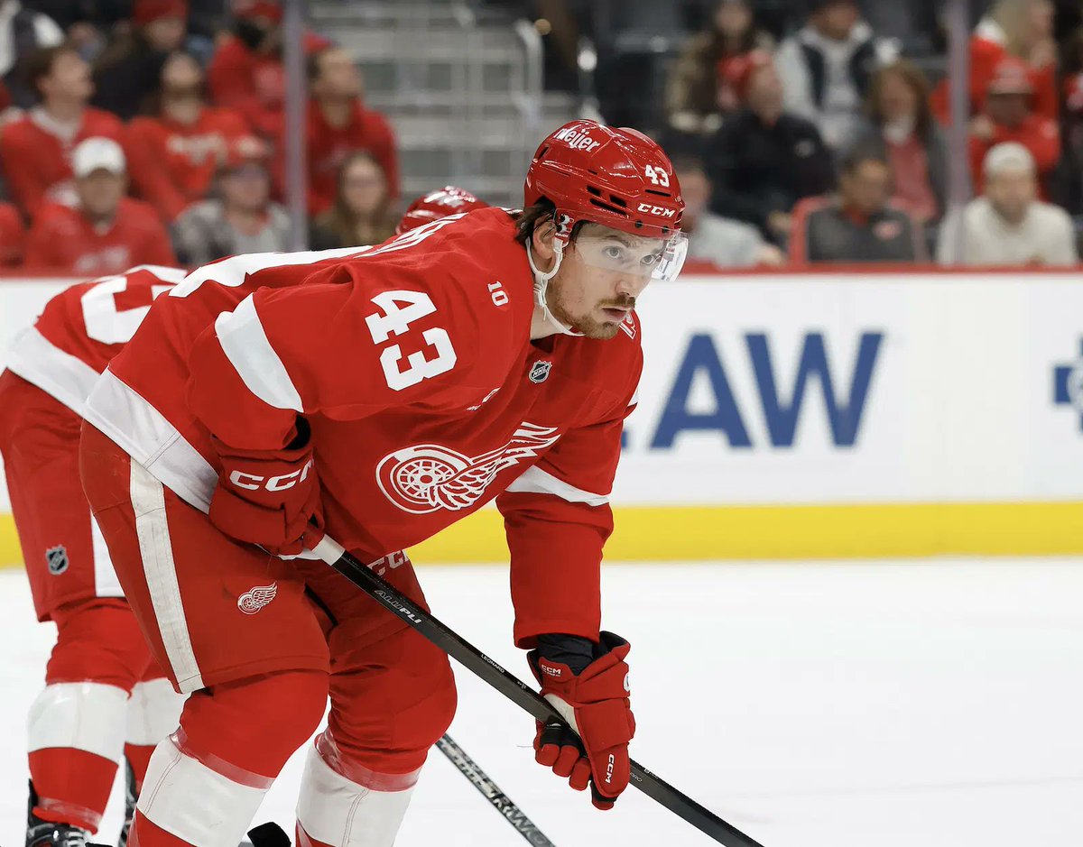ATHornHockey's tweet image. SIGNED: The Detroit Red Wings have signed LW John Leonard to a one-year contract extension, worth $850,000.

#NHL #LGRW 

(📷: The Hockey News)