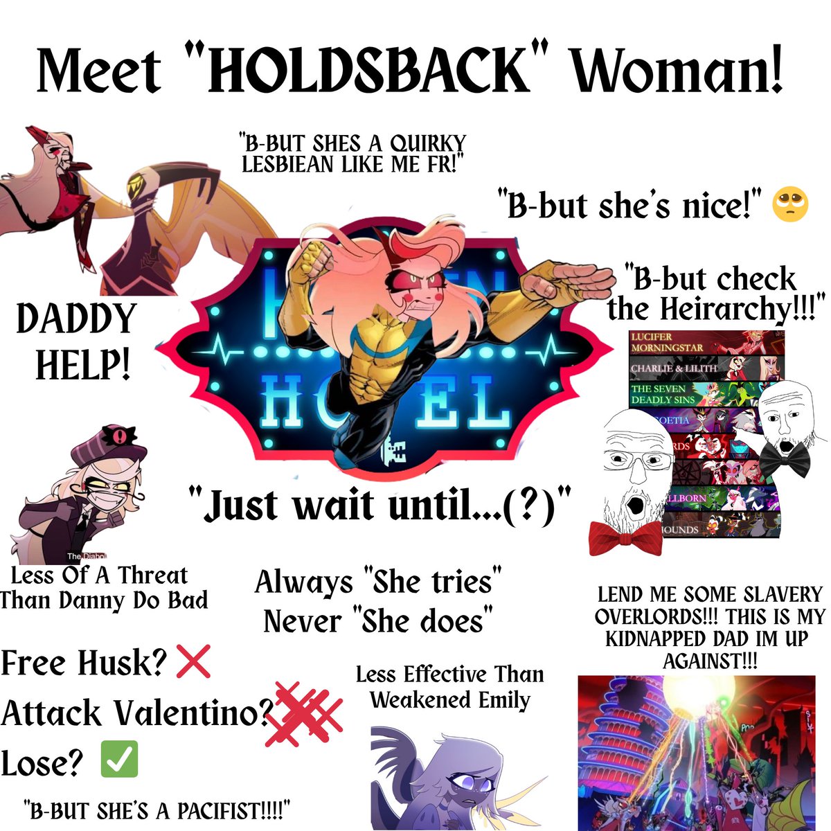 CursedK1NG_'s tweet image. She "holds back" her power AND the narrative 🫩
#HazbinHotel #Hellaverse #CharlieMorningstar #AgendaHotel