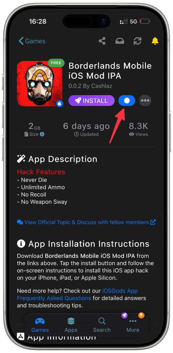 iOSGods.com tweet media