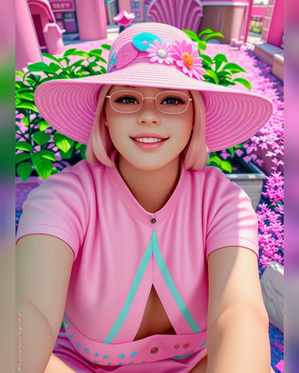 karenmckersie's tweet image. 👩‍🦳💗 Happy Saturday Everyone, have a fantastic weekend! 👩‍🦳🌸 #WeekendVibes #HappySaturday #PrettyInPink #Pink #FavColor #AiArt