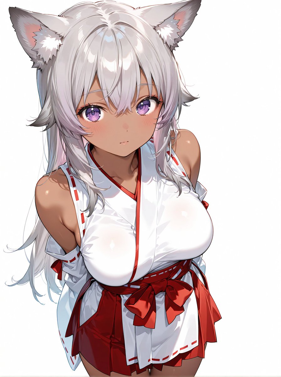 Venom_Creations's tweet image. おはようございます☀

#AI #銀髪ケモ耳少女