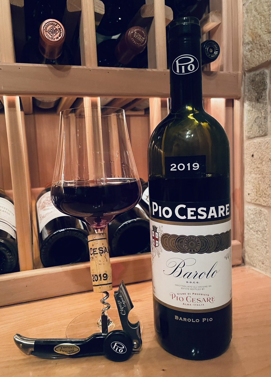 BartlettBacchus's tweet image. Checking in on one more Barolo in advance of our upcoming visit to #Piemonte. This time it’s an extraordinary Pio Cesare Barolo Pio. #Wine
